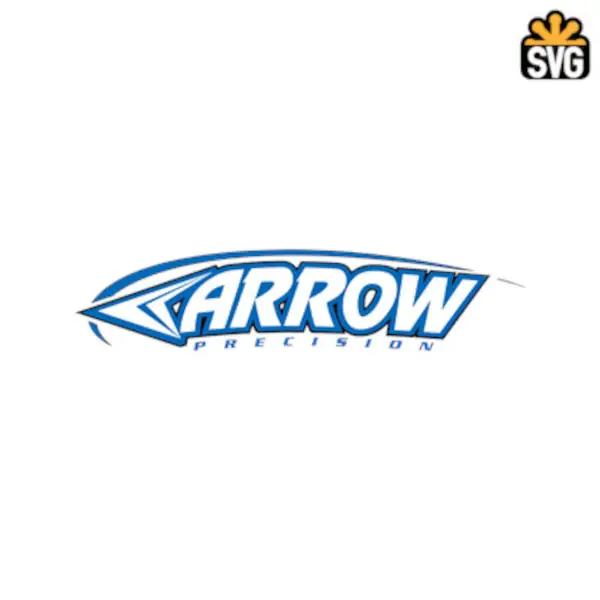 Arrow Precision Logo SVG Digital Download, Arrow Precision Logo SVG Vector Download File