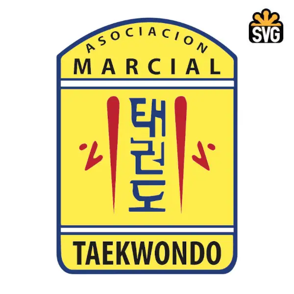 Associacion Marcial Taekwondo Logo SVG Vector Download File