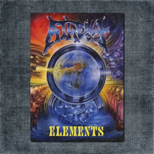 Atheist Back Patch, Atheist - Elements Big Back Patch