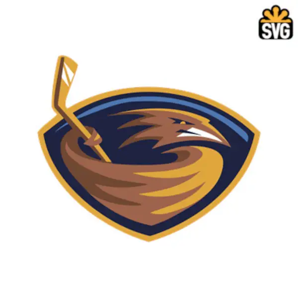 Atlanta Thrashers Logo SVG Digital Download, Atlanta Thrashers v2 Logo SVG Vector Download File