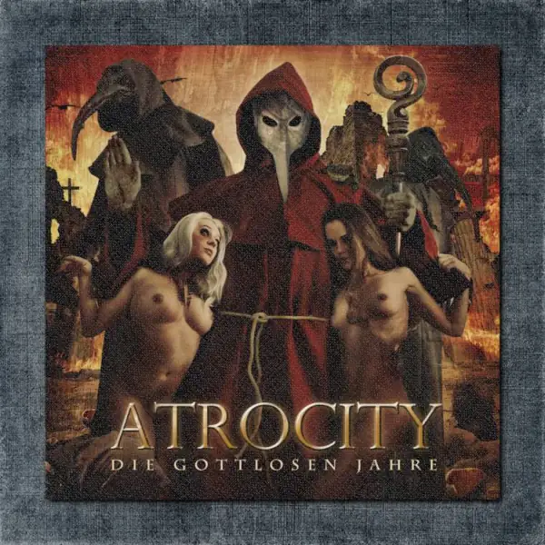 Atrocity Back Patch, Atrocity - Die Gottlosen Jahre Big Back Patch