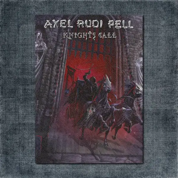 Axel Rudi Pell Back Patch, Axel Rudi Pell - Knights Gall Big Back Patch