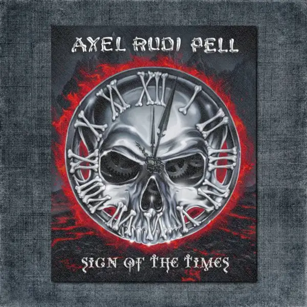 Axel Rudi Pell Back Patch, Axel Rudi Pell - Sign Of The Times Big Back Patch