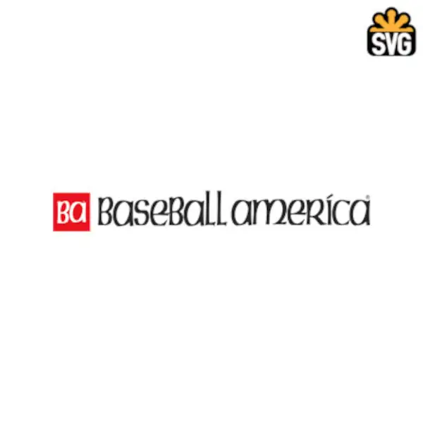 Baseball America Logo SVG Digital Download, Baseball America Logo SVG Vector Download File