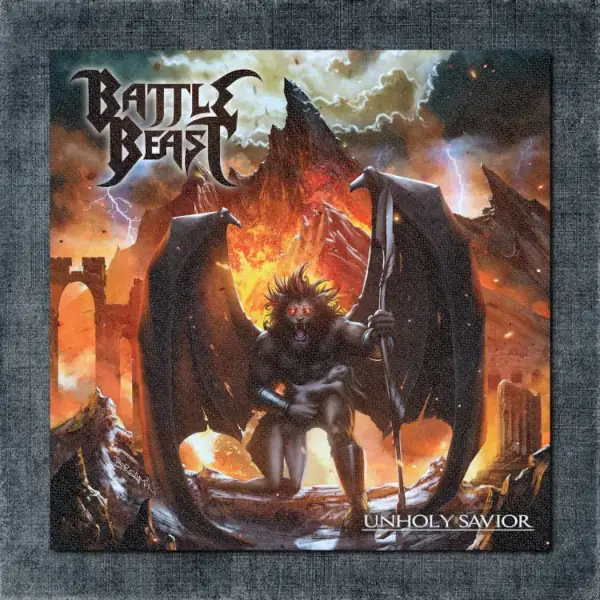 Battle Beast Back Patch, Battle Beast – Unholy Savior Big Back Patch