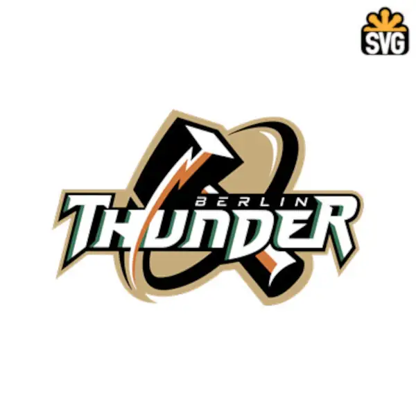 Berlin Thunder Logo SVG Digital Download, Berlin Thunder Logo SVG Vector Download File