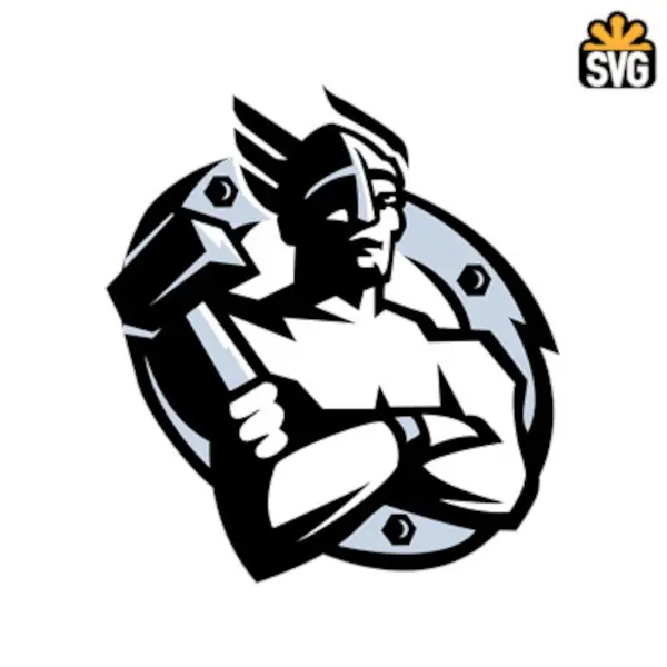 Berlin Thunder Logo SVG Digital Download, Berlin Thunder v2 Logo SVG Vector Download File