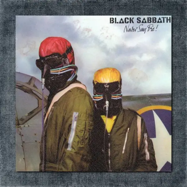 Black Sabbath Back Patch, Black Sabbath - Never Say Die! Big Back Patch