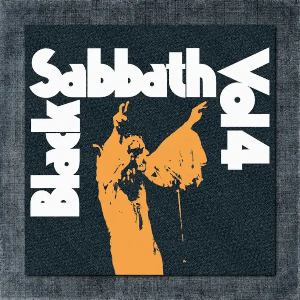 Black Sabbath Back Patch, Black Sabbath - Vol 4 Big Back Patch