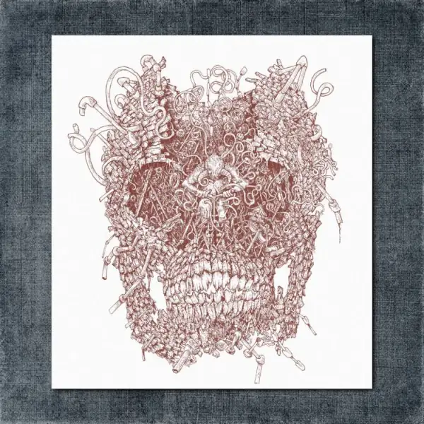 Blind Idiot God Back Patch, Blind Idiot God - Undertow v2 Big Back Patch