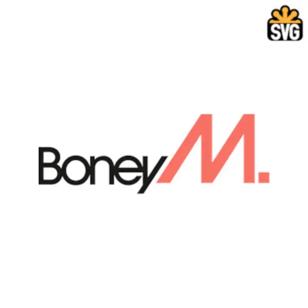 Boney M. Logo SVG Digital Download, Boney M. Logo SVG Vector Download File