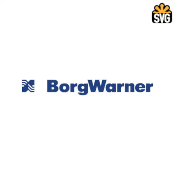 BorgWarner Logo SVG Digital Download, BorgWarner Logo SVG Vector Download File