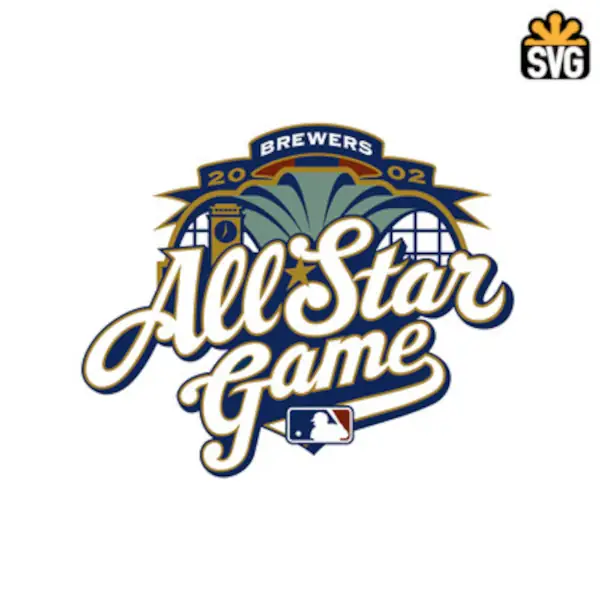 Brewers All Star Game Logo SVG Digital Download, Brewers All Star Game Logo SVG Vector Download File