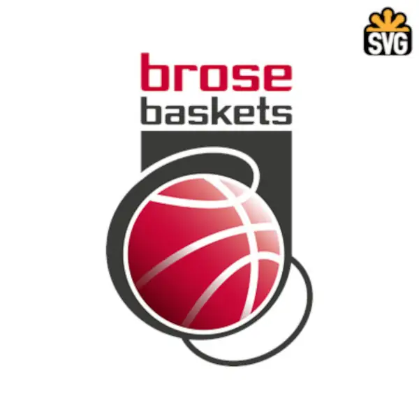 Brose Baskets Logo SVG Digital Download, Brose Baskets Logo SVG Vector Download File