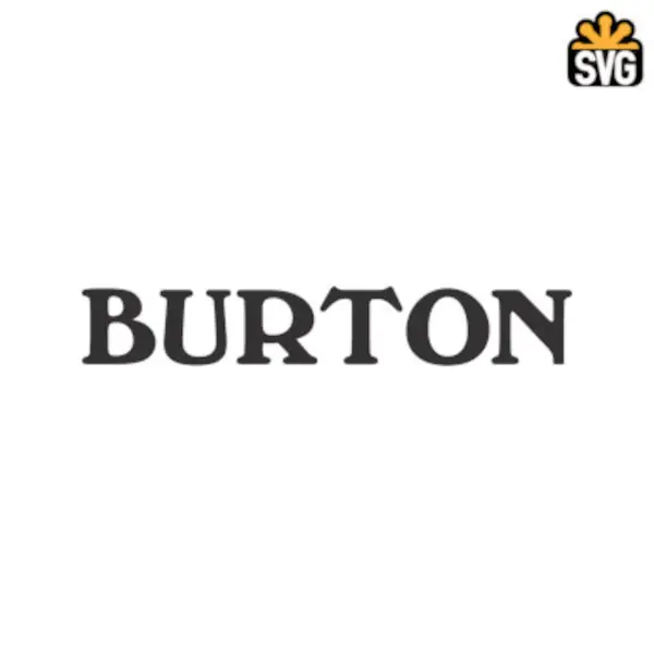 Burton Logo SVG Digital Download, Burton Logo SVG Vector Download File