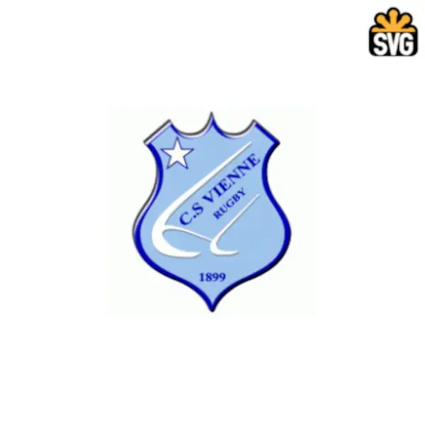 CS Vienne Logo SVG Digital Download, CS Vienne Logo SVG Vector Download File