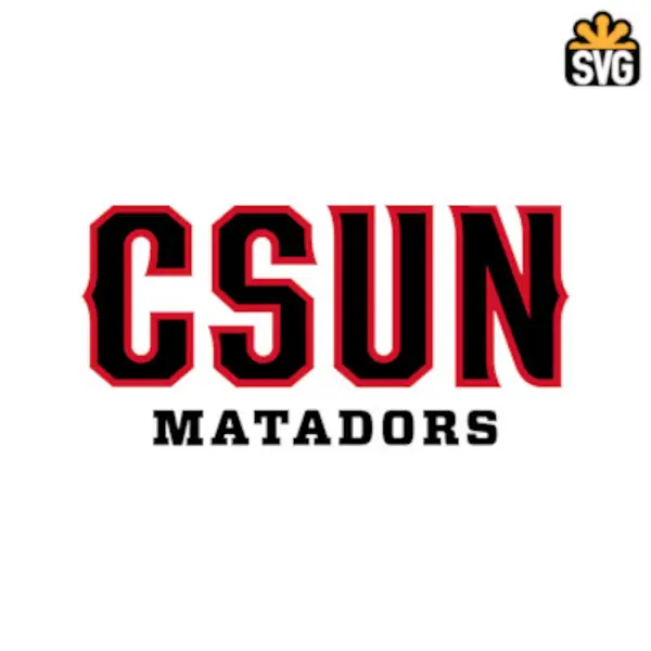 CSUN Matadors Logo SVG Digital Download, CSUN Matadors Logo SVG Vector Download File