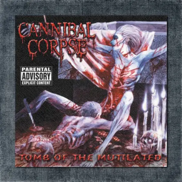 Cannibal Corpse Back Patch, Cannibal Corpse - Tomb Of The Mutilated Big Back Patch