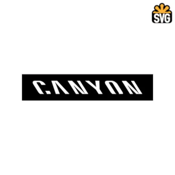 Canyon Bicycles Logo SVG Digital Download, Canyon Bicycles Logo SVG Vector Download File