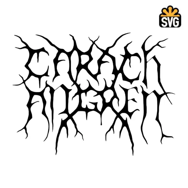 Carach Angren SVG Digital Download, Carach Angren Logo SVG Vector Download File