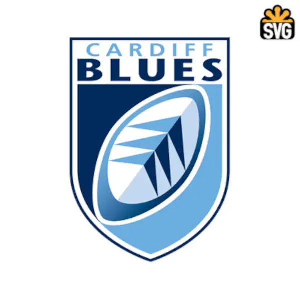 Cardiff Blues Logo SVG Digital Download, Cardiff Blues Logo SVG Vector Download File