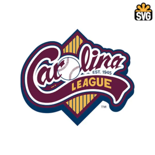 Carolina League Logo SVG Digital Download, Carolina League Logo SVG Vector Download File