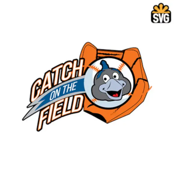 Catch on the Field Logo SVG Digital Download, Catch on the Field Logo SVG Vector Download File