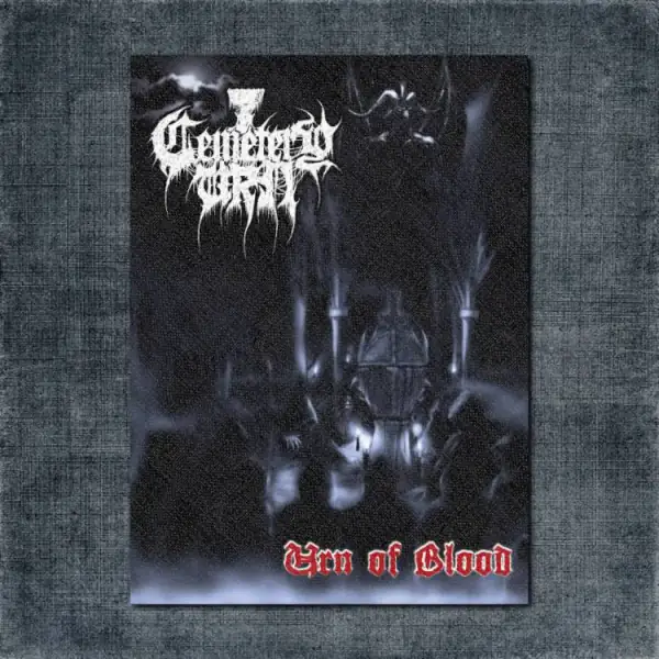 Cemetery Urn Back Patch, Cemetery Urn - Urn of Blood Big Back Patch