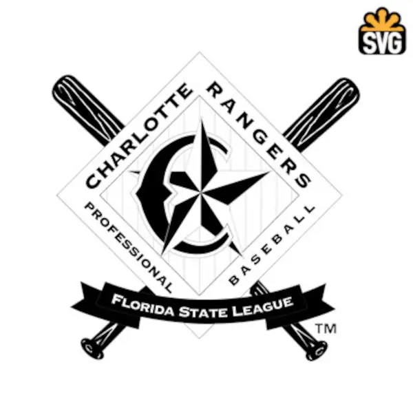 Charlotte Rangers Logo SVG Digital Download, Charlotte Rangers Logo SVG Vector Download File