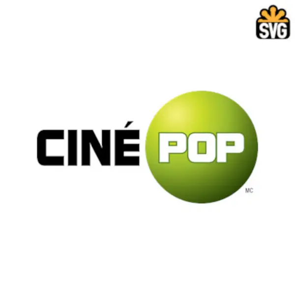 Cinépop Logo SVG Digital Download, Cinépop Logo SVG Vector Download File