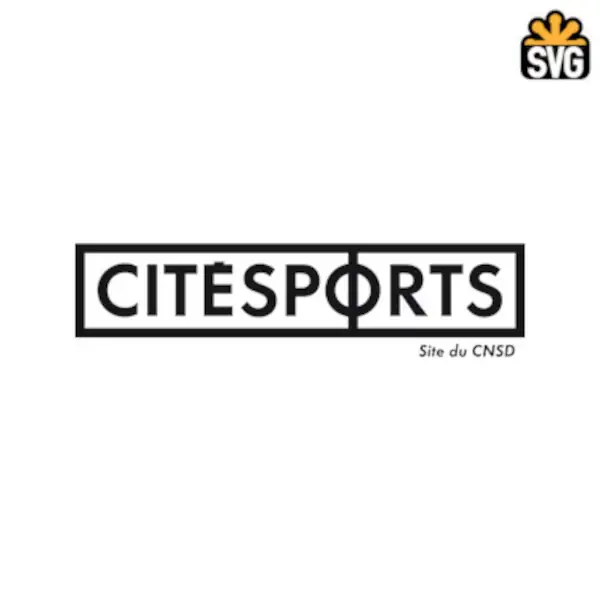 Citésports Logo SVG Digital Download, Citésports Logo SVG Vector Download File