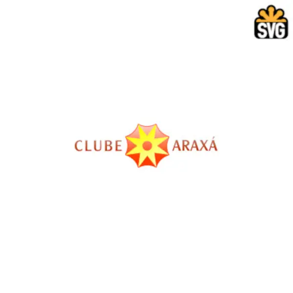 Clube Araxá Logo SVG Digital Download, Clube Araxá Logo SVG Vector Download File