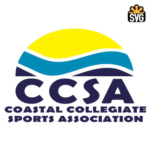 Coastal Collegiate Sports Association CCSA Logo SVG Vector Download File