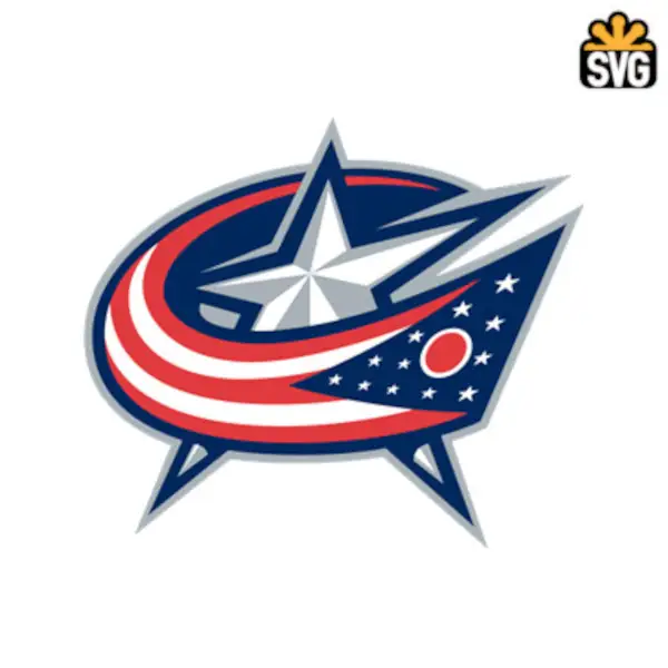 Columbus Blue Jackets Logo SVG Digital Download, Columbus Blue Jackets Logo SVG Vector Download File