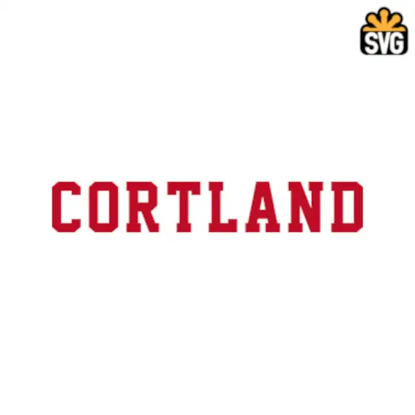 Cortland Red Dragons Logo SVG Digital Download, Cortland Red Dragons Logo SVG Vector Download File