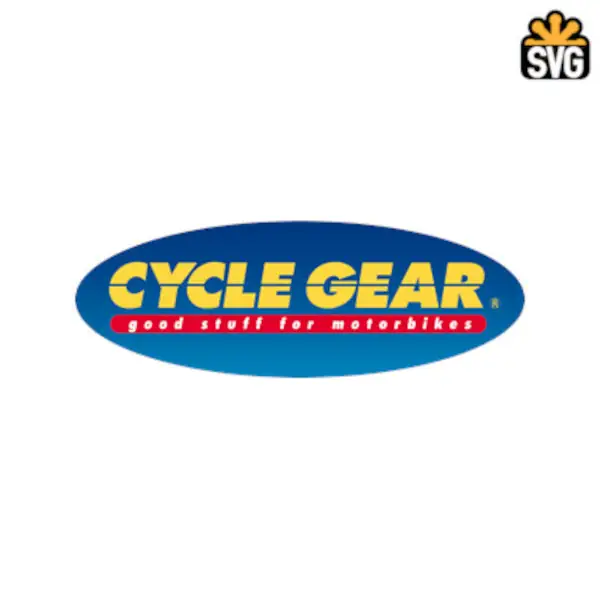 Cycle Gear Logo SVG Digital Download, Cycle Gear Logo SVG Vector Download File