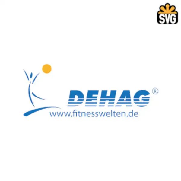 DEHAG Fitnesswelten Logo SVG Digital Download, DEHAG Fitnesswelten Logo SVG Vector Download File