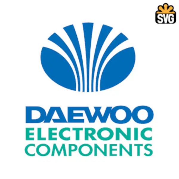 Daewoo Electronic Components Logo SVG Digital Download, Daewoo Electronic Components Logo SVG Vector Download File