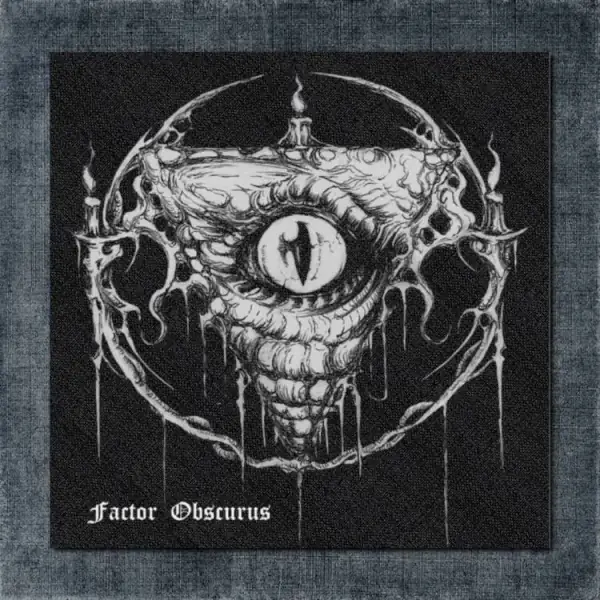 Dark Paramount Back Patch, Dark Paramount - Factor Obscurus Big Back Patch