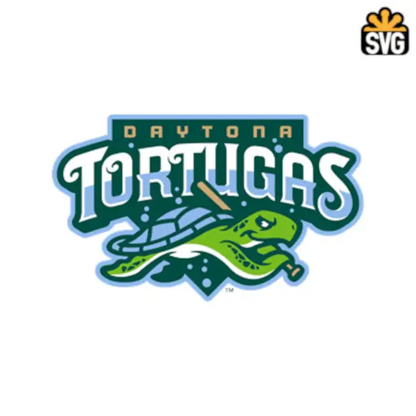 Daytona Tortugas Logo SVG Digital Download, Daytona Tortugas Logo SVG Vector Download File