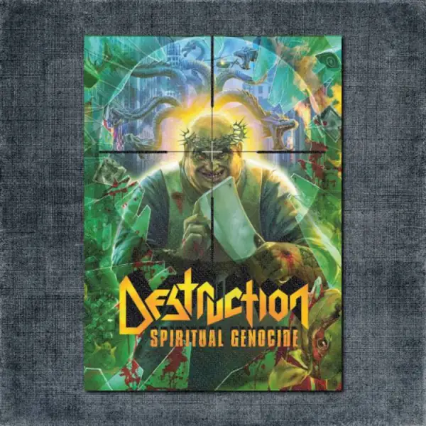 Destruction Back Patch, Destruction - Spiritual Genocide Big Back Patch