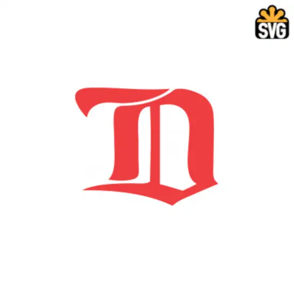 Detroit Cougars Logo SVG Digital Download, Detroit Cougars Logo SVG Vector Download File