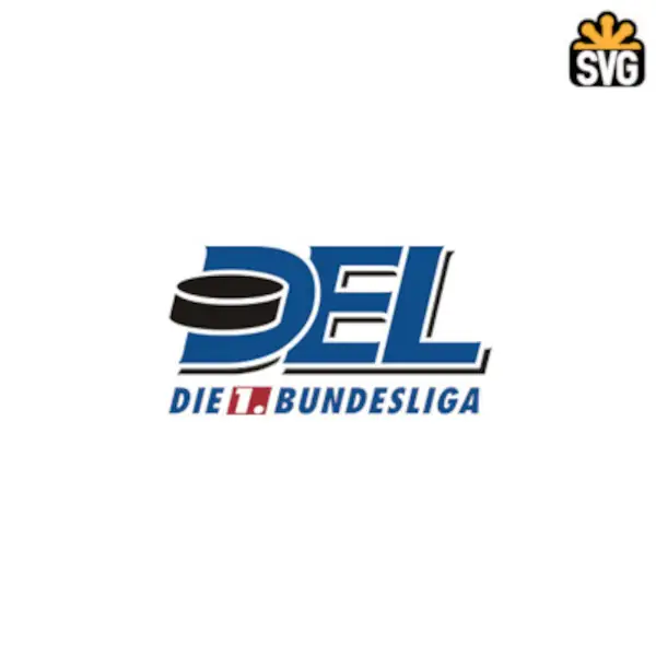 Deutsche Eishockey Liga Logo SVG Digital Download, Deutsche Eishockey Liga v2 Logo SVG Vector Download File