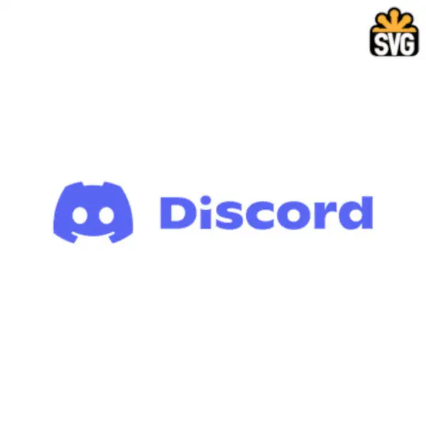 Discord Wordmark Logo SVG Digital Download, Discord Wordmark Logo SVG Vector Download File