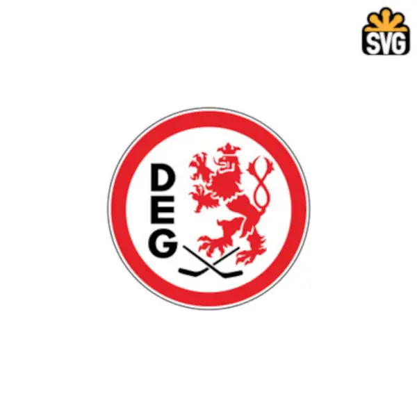 Düsseldorfer EG Logo SVG Digital Download, Düsseldorfer EG Logo SVG Vector Download File