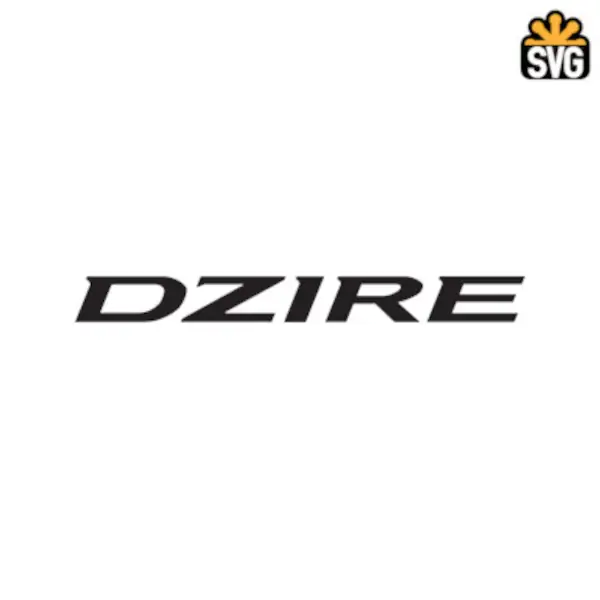 Dzire Logo SVG Digital Download, Dzire Logo SVG Vector Download File