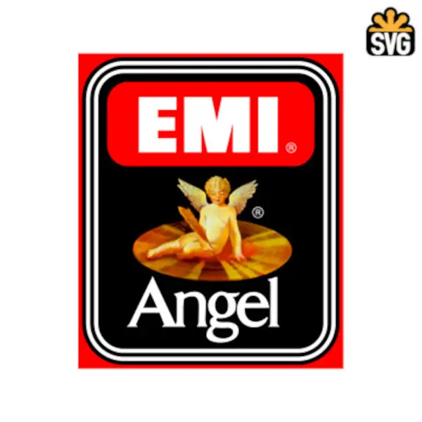 EMI Angel Records Logo SVG Digital Download, EMI Angel Records Logo SVG Vector Download File