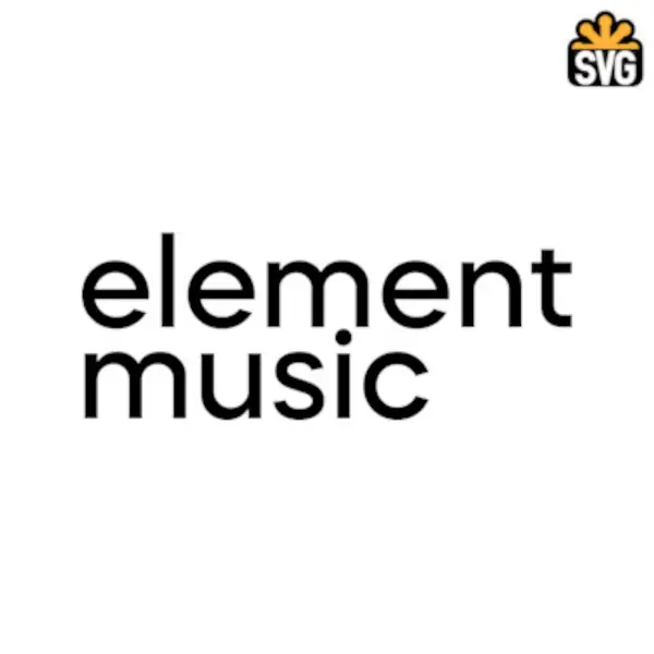 Element Music Logo SVG Digital Download, Element Music Logo SVG Vector Download File