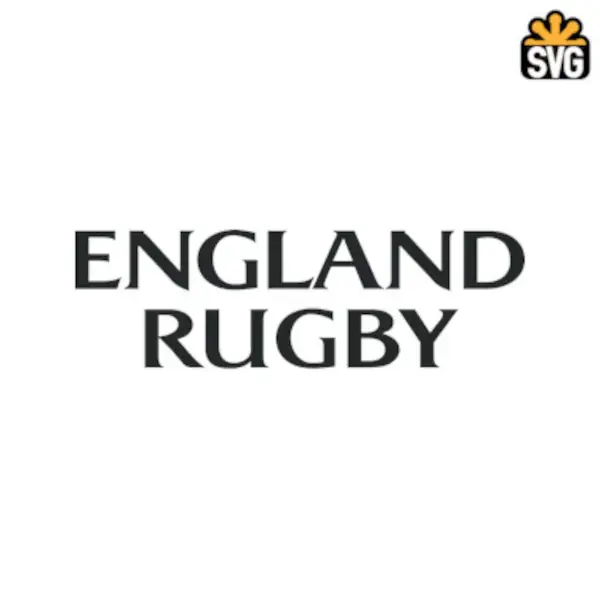 England Rugby Logo SVG Digital Download, England Rugby Logo SVG Vector Download File