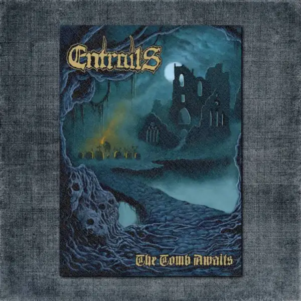 Entrails Back Patch, Entrails - The Tomb Awaits Big Back Patch